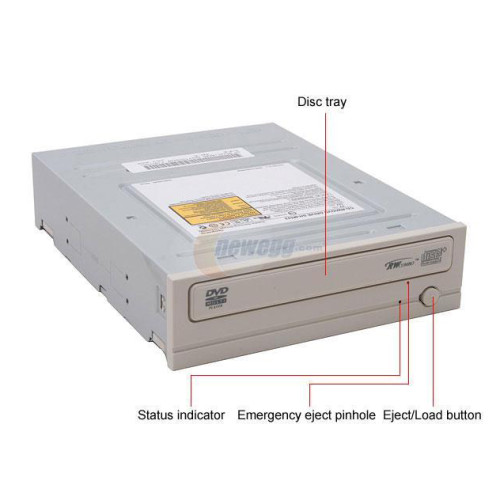 SAMSUNG Combo Drive 16X DVD-ROM 52X CD-R 32X CD-RW 52X CD-ROM Beige IDE Model SH-M522C/BEWN - OEM